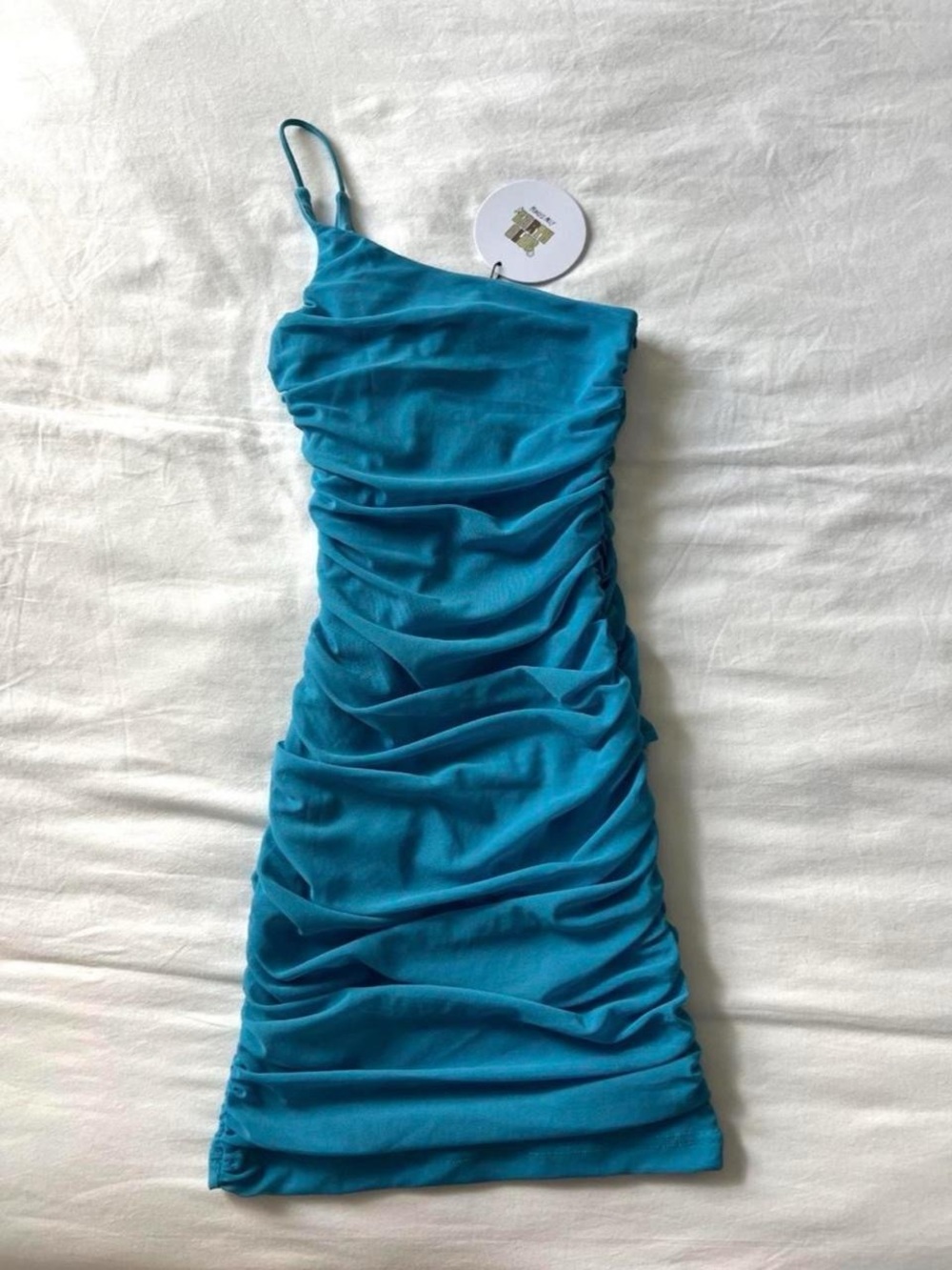 Princess Polly Jocasta Mini Dress Turquoise